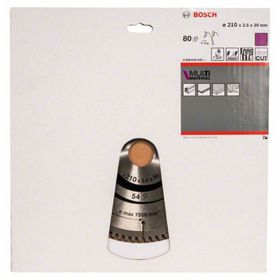 Bosch 2608640445 210x30 mm 80 Diş Daire Testere Bıçağı