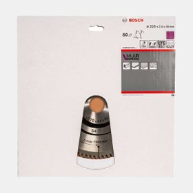 Bosch 2608640445 210x30 mm 80 Diş Daire Testere Bıçağı