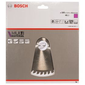 Bosch 2608640507 180x30/20 mm 48 Diş Daire Testere Bıçağı