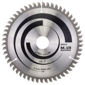 Bosch 2608640509 190x30 mm 54 Diş Daire Testere Bıçağı