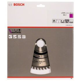 Bosch 2608640511 210x30 mm 54 Diş Daire Testere Bıçağı