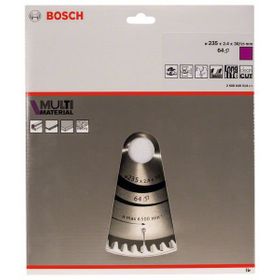 Bosch 2608640514 235x30/25 mm 64 Diş Daire Testere Bıçağı