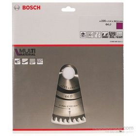 Bosch 2608640514 235x30/25 mm 64 Diş Daire Testere Bıçağı