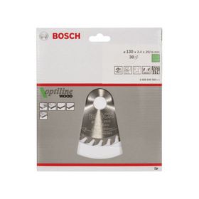 Bosch 2608640583 Optiline Wood 130x20/16 mm 30 Diş Daire Testere Bıçağı