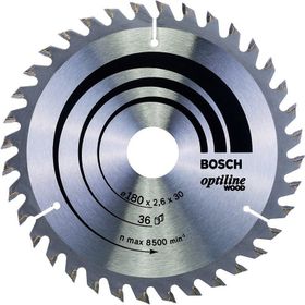 Bosch 2608640603 Optiline Wood 160x30/20 mm 36 Diş Daire Testere Bıçağı