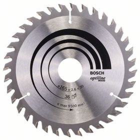 Bosch 2608640603 Optiline Wood 160x30/20 mm 36 Diş Daire Testere Bıçağı