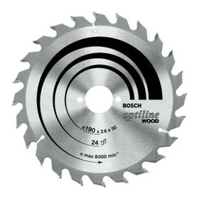 Bosch 2608640614 Optiline Wood 190x20/16 mm 48 Diş Daire Testere Bıçağı
