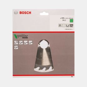 Bosch 2608640615 Optiline Wood 190x30 mm 24 Diş Daire Testere Bıçağı