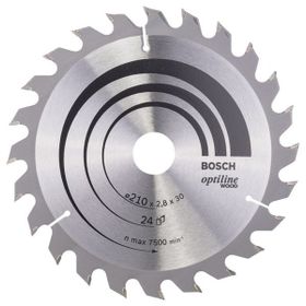 Bosch 2608640621 Optiline Wood 210x30 mm 24 Diş Daire Testere Bıçağı