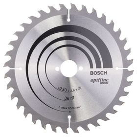 Bosch 2608640628 Optiline Wood 230x30 mm 36 Diş Daire Testere Bıçağı