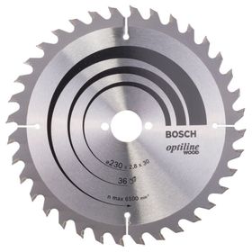 Bosch 2608640628 Optiline Wood 230x30 mm 36 Diş Daire Testere Bıçağı