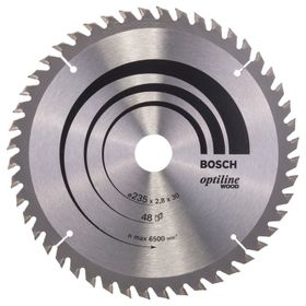 Bosch 2608640727 Optiline Wood 235x30/25 48 Diş Daire Testere Bıçağı