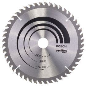 Bosch 2608640727 Optiline Wood 235x30/25 48 Diş Daire Testere Bıçağı