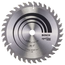 Bosch 2608640818 Optiline Wood 184x16 mm 36 Diş Daire Testere Bıçağı