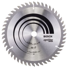 Bosch 2608641181 Optiline Wood 184x16 mm 48 Diş Daire Testere Bıçağı