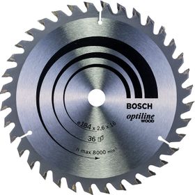 Bosch 2608641765 Optiline Wood 254x30 mm 60 Diş Daire Testere Bıçağı