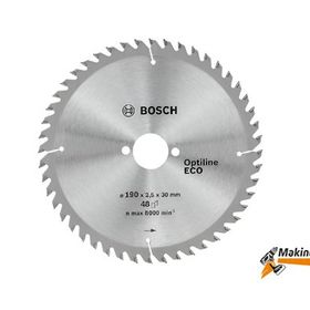 Bosch 2608641790 Optine Eco 190x30 mm 48 Diş Daire Testere Bıçağı