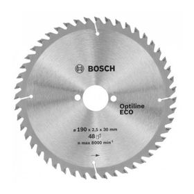 Bosch 2608641790 Optine Eco 190x30 mm 48 Diş Daire Testere Bıçağı