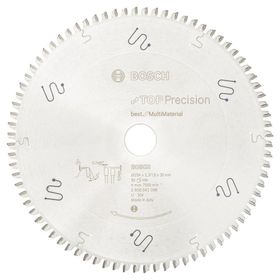 Bosch 2608642098 254x30 mm 80 Diş Çoklu Malzeme Kesici Disk