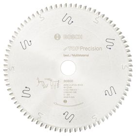 Bosch 2608642098 254x30 mm 80 Diş Çoklu Malzeme Kesici Disk