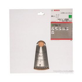 Bosch 2608642507 250x30 mm 80 Diş Odun Kesici Disk