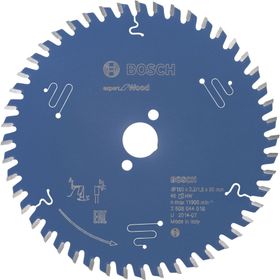 Bosch 2608644016 Dairesel Bıçağı Expert for Wood Mavi, 0 watts, 0 volts Testere