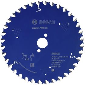 Bosch 2608644016 Dairesel Bıçağı Expert for Wood, Mavi, 2608644017, 0 watts, 0 volts Testere