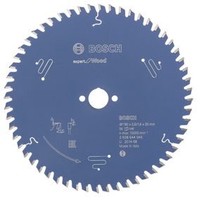Bosch 2608644046 190x20 mm 56 Diş Expert Ahşap Daire Kesme Bıçağı