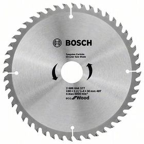 Bosch 2608644377 Optiline Eco Ahşap 190x30 mm 48 Diş Daire Testere