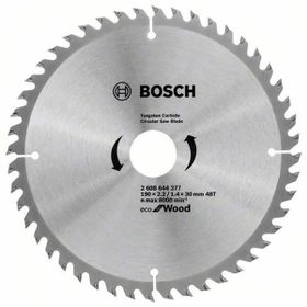 Bosch 2608644377 Optiline Eco Ahşap 190x30 mm 48 Diş Daire Testere
