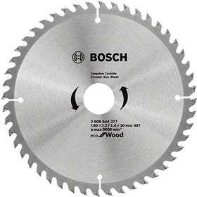 Bosch 2608644377 Optiline Eco Ahşap 190x30 mm 48 Diş Daire Testere