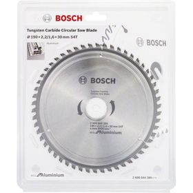 Bosch 2608644389 Optiline Eco Alu 190x30 54 Diş Daire Testere Bıçağı