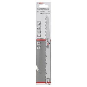 Bosch 2608650613 S 1531 L 190 mm 2'li Hızlı Kesim Ahşap Panter Testere Ucu