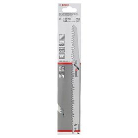 Bosch 2608650613 S 1531 L 190 mm 2'li Hızlı Kesim Ahşap Panter Testere Ucu
