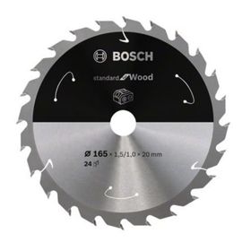 Bosch 2608837685 Standard For Wood 165x1,5/1x20 T24 Ahşap Daire Testere Bıçağı