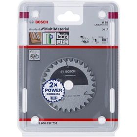 Bosch 2608837752 Standard For Multi Material 85x15 mm 30 Diş Daire Testere Bıçağı