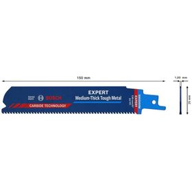 Bosch 2608900373 Expert S 955 HHM Metal İçin 150 mm Panter 1'li Testere