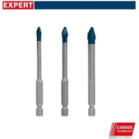 Bosch 2608900595 Expert HEX-9 3'lü 5-6-8 mm Sert Seramik Delme Ucu