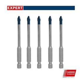 Bosch 2608900598 Expert HEX-9 5 Adet 5 mm Sert Seramik Delme Ucu