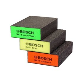 Bosch 2608901175 S471 3 Parça Takoz Sünger Zımpara Seti