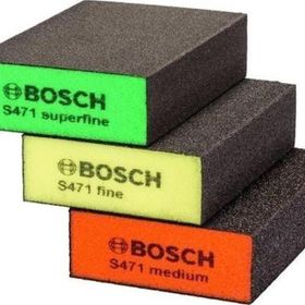 Bosch 2608901175 S471 3 Parça Takoz Sünger Zımpara Seti