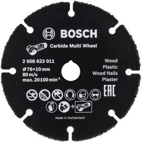 Bosch 2608901196 Carpide Multi Whell 76 mm Çok Amaçlı Elmas Kesici Disk
