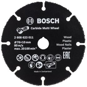Bosch 2608901196 Carpide Multi Whell 76 mm Çok Amaçlı Elmas Kesici Disk