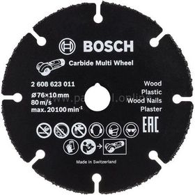 Bosch 2608901196 Carpide Multi Whell 76 mm Çok Amaçlı Elmas Kesici Disk