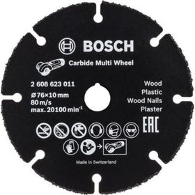 Bosch 2608901196 Carpide Multi Whell 76 mm Çok Amaçlı Elmas Kesici Disk