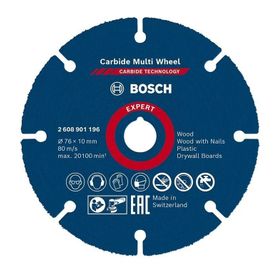 Bosch 2608901196 Carpide Multi Whell 76 mm Çok Amaçlı Elmas Kesici Disk