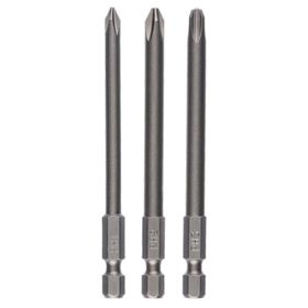Bosch 2609255966 PH1/2/ 3x89 mm 3'lü Yıldız Vidalama Ucu Seti