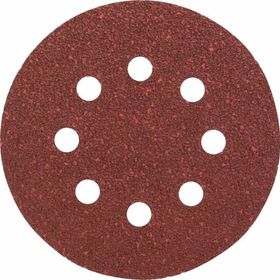 Bosch 2609256a22 5'li 125 mm 40 Kum 8 Delik Eksantirik Zımpara Kağıdı