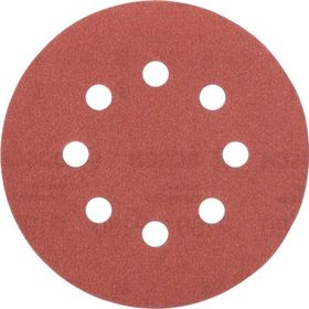 Bosch 2609256a26 5'li 125 mm 120 Kum 8 Delik Eksantirik Zımpara Kağıdı