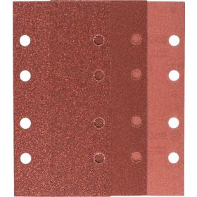 Bosch 2609256A86 93x185 mm 60-120-180 Kum Titreşimli Zımpara Kağıdı